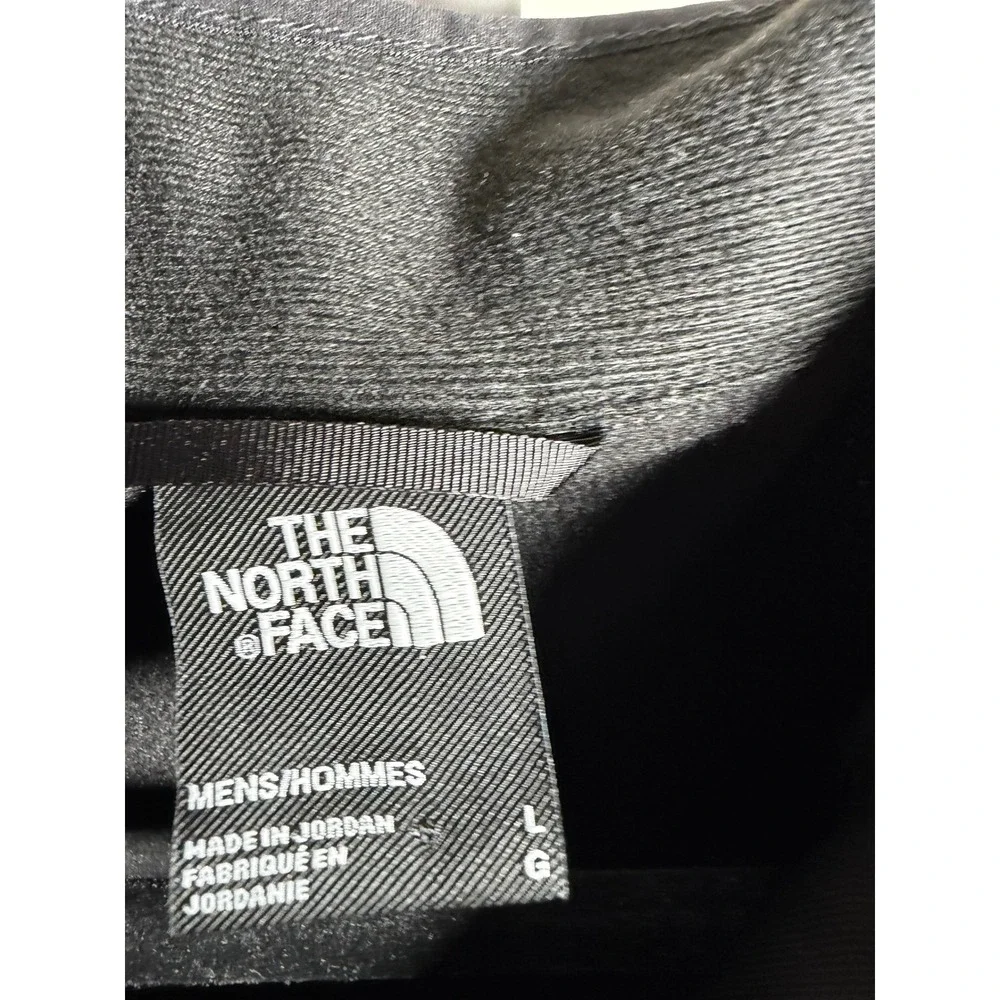 The North Face Men's L Black Raglan 1/2 Zip Fleece Pullover Chest Pocket NWOT